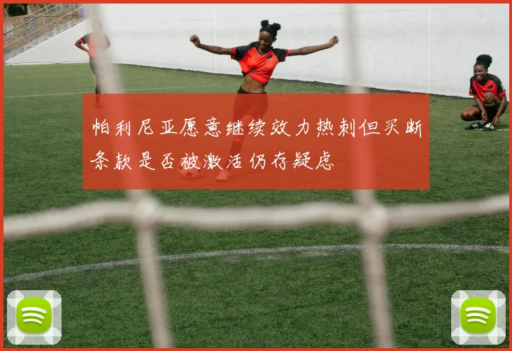 帕利尼亚愿意继续效力热刺但买断条款是否被激活仍存疑虑