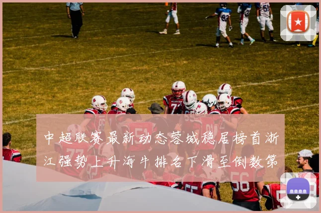 中超联赛最新动态蓉城稳居榜首浙江强势上升海牛排名下滑至倒数第三